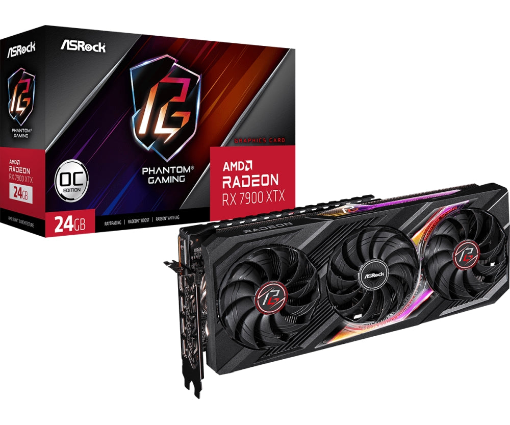 Видео карта, Asrock RX 7900 XTX 24GB Phantom Gaming OC Видео карта, Asrock RX 7900 XTX 24GB Phantom Gaming OC